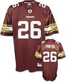 Men`s Washington Redskins #26 Clinton Portis Alternate Replica Jersey - M