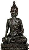 Simple, Unique, Beautiful Educational Art Gift Ideas Graduation 2011 - 10" Laotian Sitting Meditation Buddha w/ Earth Mudra
