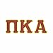 Fashion Greek Pi Kappa Alpha Twill Letter Hoody