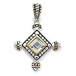Sterling Silver Blue Topaz Pendant Sterling Silver Blue Topaz Pendant