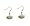 Florida Gators Glitter Sparkle Dangle Logo Earring Set Charm Gift Image #1