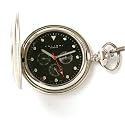 Colibri Pocket Watch Hunting Case Day Date 24 Hour Sub Dial Gift Box PWQ096905S SALE