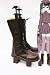 9cos Vocaloid Senbon Sakura Miku Cosplay Boots Shoes (Please email us your size after you buy)