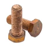 Silicon Bronze Hex Head Bolt 5/16-18 Fully Threaded Bronze Color