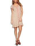Produkt-Bild: edc by ESPRIT Damen Kleid (knielang) Regular Fit, gebl&uuml;mt 032CC1E015