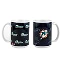 Miami Dolphins Coffee Mug 2 pk