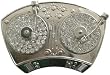 Rhinestone Turntable Metal Belt Buckle Rhinestone Turntable Metal Belt Buckle