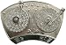 Rhinestone Turntable Metal Belt Buckle