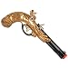 18th Century Flintlock Watergun: 10 inch Pirate Pistol Toy