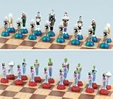 Alien And Human Chess Set, King:3-1/4