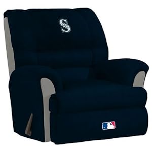 Buy Seattle Mariners MLB Team Logo Furniture - Big Daddy Recliner By Baseline
