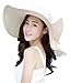 Kaisifei Bowknot Casual Straw Women Summer Hats Big Wide Brim Beach Hat