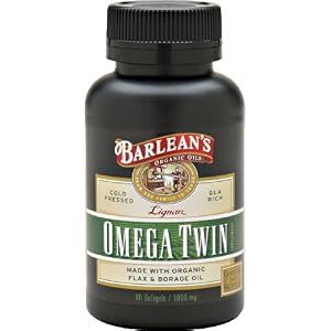 Lignan Omega Twin Softgels by Barlean's Organic Oils