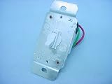 Dimmer Switches: Leviton White 600W Toggle Dimmer Switch 6641-W