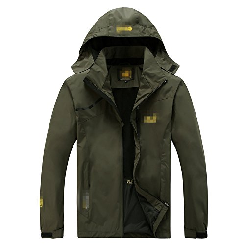 Hanxue mens hiking ski mountaineering jacket softshell hiking rai…