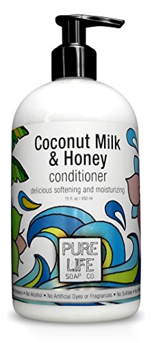 Pure Life Soap Conditioner, Coconut Milk and Honey, 15 Fluid Ounce