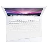 Rasfox Keyboard Skin for 13 Apple MacBook Laptop - Transparent Clear