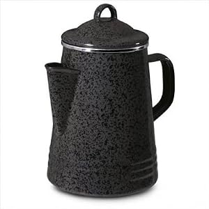 8 Cup Stovetop Percolator in Charcoal by 