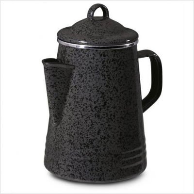  8 Cup Stovetop Percolator in Charcoal