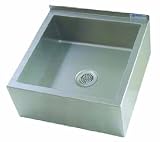 Griffin UM-220 Mop Sink with Drain, Stainless Steel