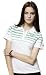 BMW Damen Polo-Shirt, gestreift, wei�, M, 80 33 2 155 198