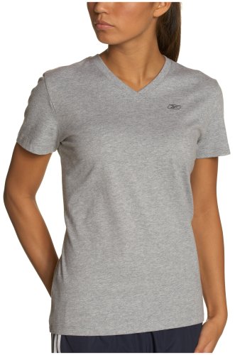 Reebok Women's Combed Cotton V-Neck Tee