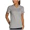 Reebok Women's Combed Cotton Short Sleeve V-Neck T-Shirt