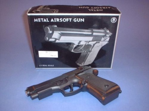 Cover image : Metall Softair Pistole GUN Gotcha