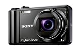 Sony DSC-H55B Digitalkamera (14 Megapixel, 10-fach opt. Zoom, 7,5 cm (3 Zoll) Display, opt. Bildstabilisator) schwarz