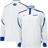 Nike Florida Gators White Scramble Coaches Jacket