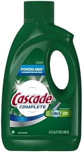 Cascade Complete Gel Dishwasher Detergent-Fresh Scent-75 oz.