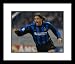 Hernan Crespo Inter Milan Framed 8x10 Photograph Goal Celebration