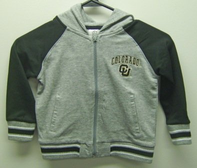 Buy Colorado Buffaloes Toddler Full Zip Hooded Fleece by Colosseum