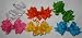 Apparel : Hair Bows ~ Multiple Loops Tied GrosGrain Bow (6 Assorted Colors)