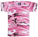 Pink Camouflage Kids T-Shirt