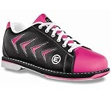 Retro Black / Pink Bowling Shoe