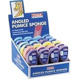 Titania Angled Pumice Sponge (Pack of 3)