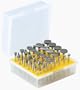 Steelex D2474 1/8-Inch Diamond Burr Set, 50-Piece
