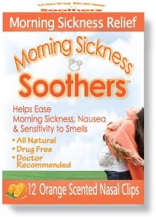 Morning Sickness Soothers - Orange Scented Nasal Clips