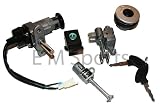 Gy6 Gas Scooter Moped Key Ignition & Lock 50cc 125cc 150cc 250cc