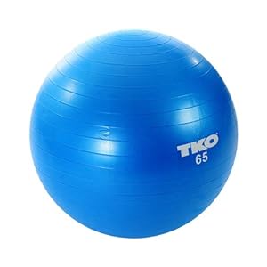 TKO Anti Burst Fitness Stability Ball (65cm)