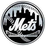 New York Mets Silver Auto Emblem Best Gift