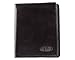 Big Skinny Men's Hipster Leather Bi-Fold Slim Wallet, Holds Up to 40 Cards, Black