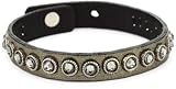 Streets Ahead 3/8 Combination Stone Settings with Bronze leather Cuff Bracelet