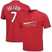 Mens St. Louis Cardinals #7 Matt Holliday Name and Number Tshirt - S