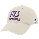 adidas Kansas Jayhawks Stone Football Slouch Hat