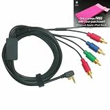 Official XVIDIA Premium PSP 2000 Component AV Cable for Sony Slim PSP2000 Plus Original Apple iPOD Pink Sock (see photo)!