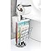 ToiletTree Products Caddy Tissue Dispenser and Stand with Magazine Rack