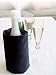 IceWrap? Black Microfiber Portable Bottle Chiller