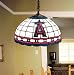 Anaheim Angels Tiffany Hanging Lamp
